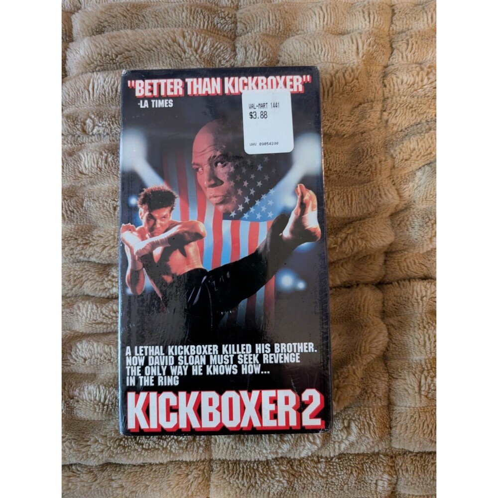 Kickboxer 2 vhs factory sealed